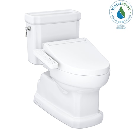 TOTO Guinevere Washlet+ S2 One-Piece Toilet - 1.28 GPF - Universal Height